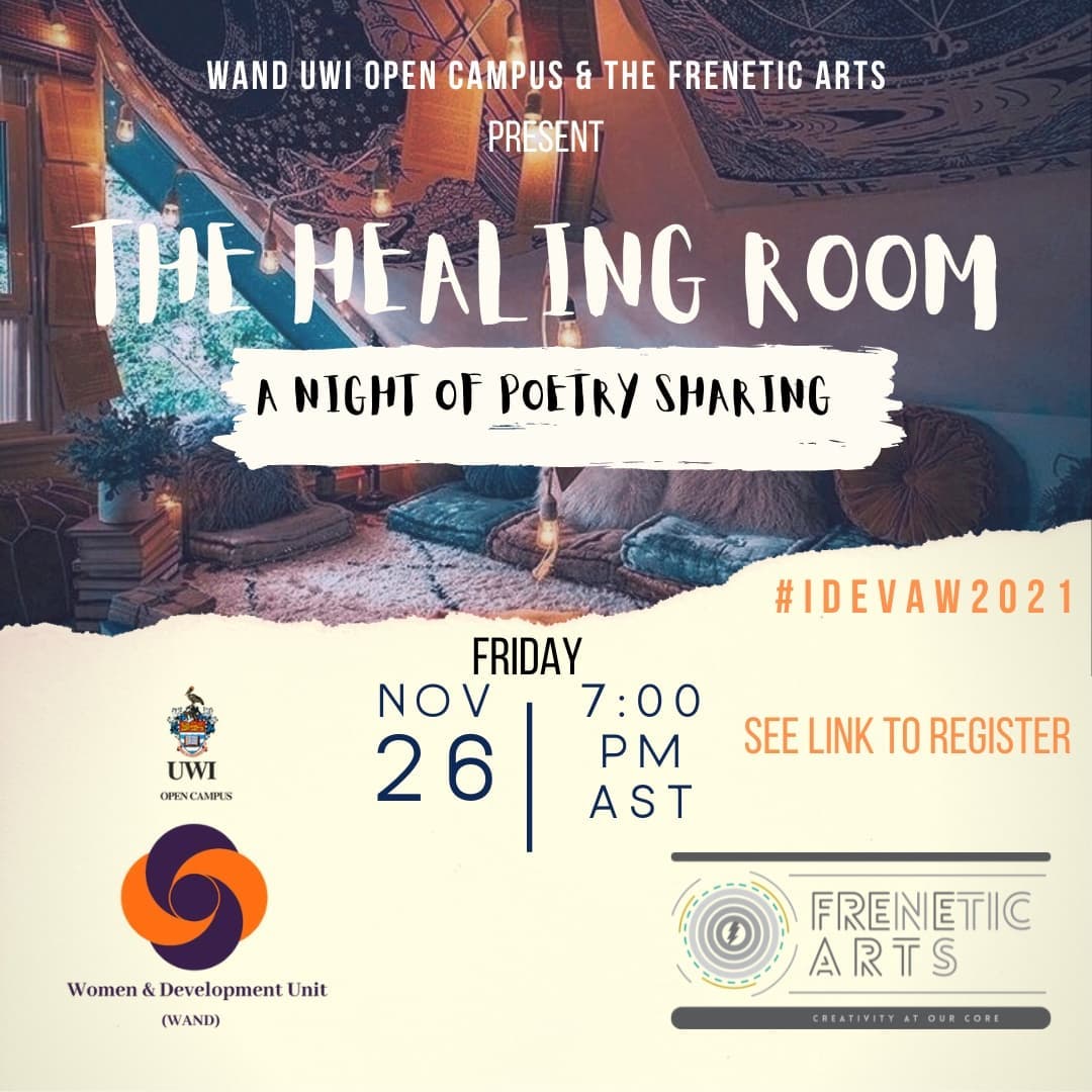 The Healing Room: A Night of Poetry Sharing