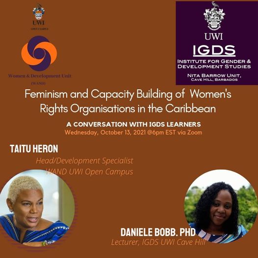 Feminism and Capacity Building of Women's Rights Organisations in the Caribbean.