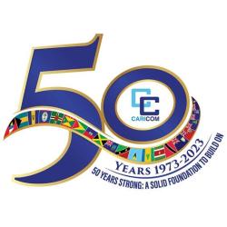 50TH Anniversary of CARICOM Logo