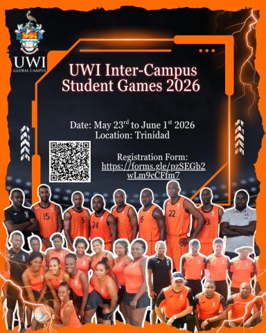 UWI Student Games 2026 Flyer