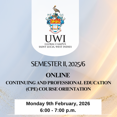 Continuing and Professional Education Course Orientation - Semester II, 2025/26