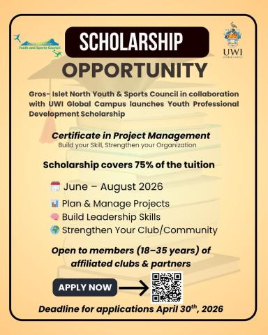 UWI Global Campus and Gros-Islet North Youth and Sports Council