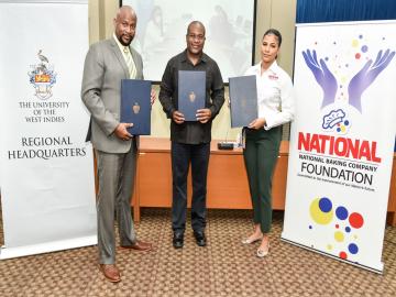  Jamaica’s National Baking Company provides grant of USD 130,000 towards Blue Economy Centre at UWI