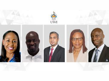 New UWI Professors